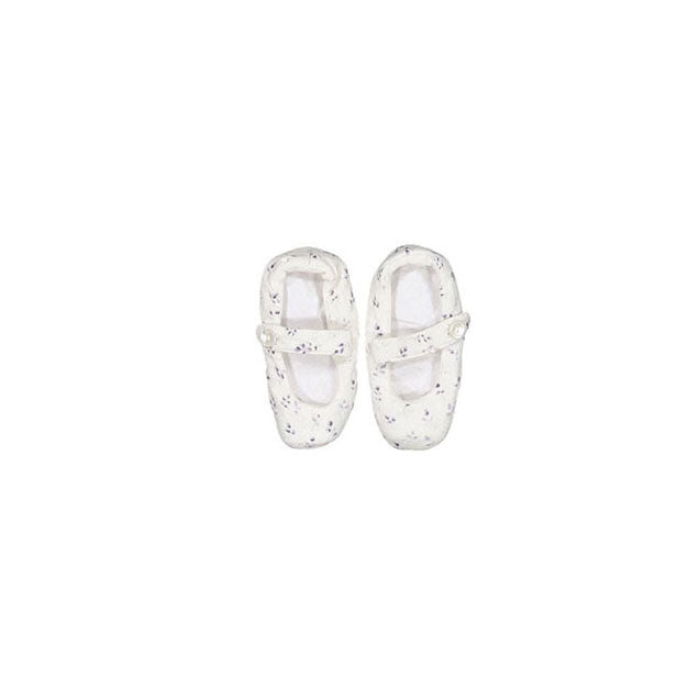 Bonpoint Lilac Flower Baby Shoes