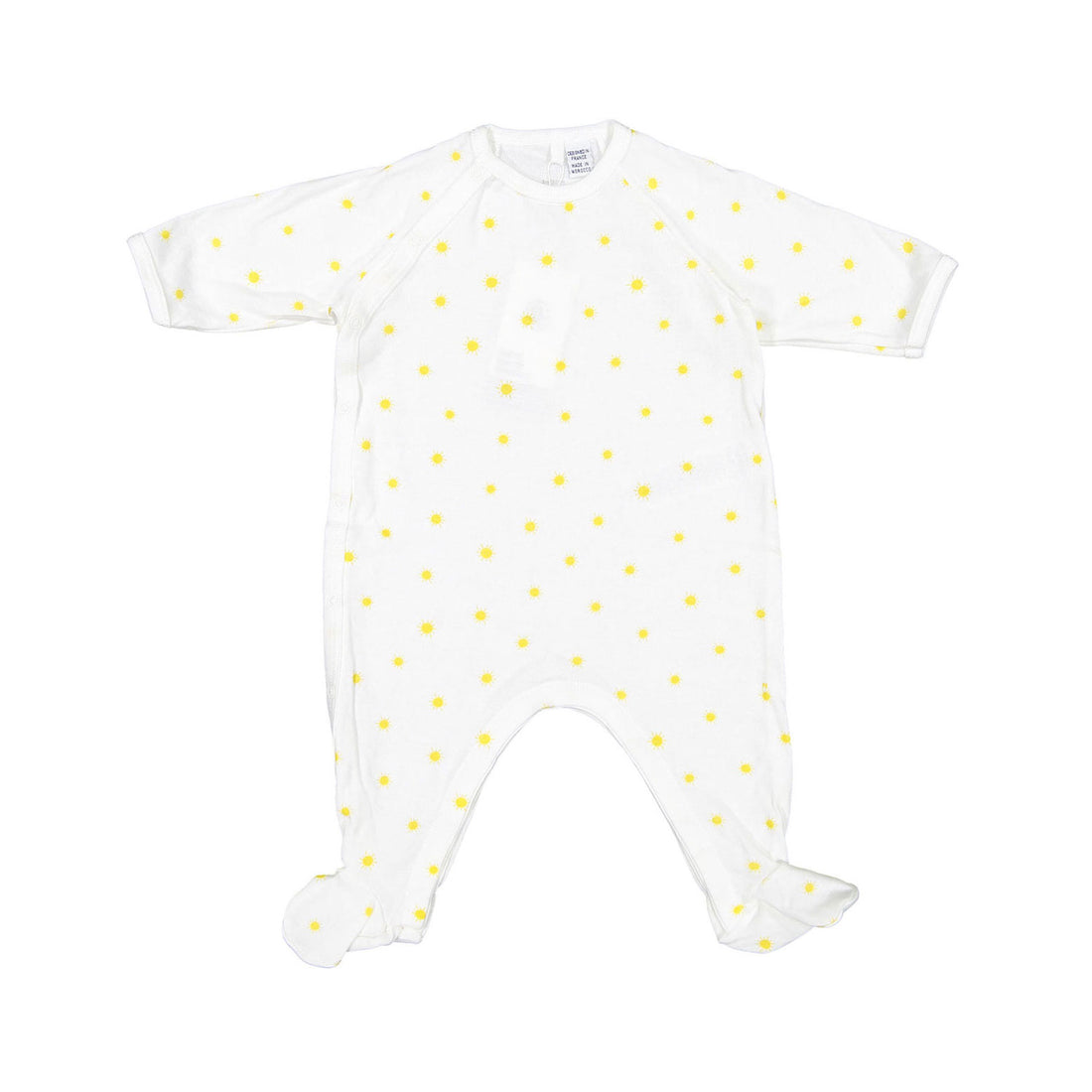 Petit Bateau Sun Footie With Side Snap
