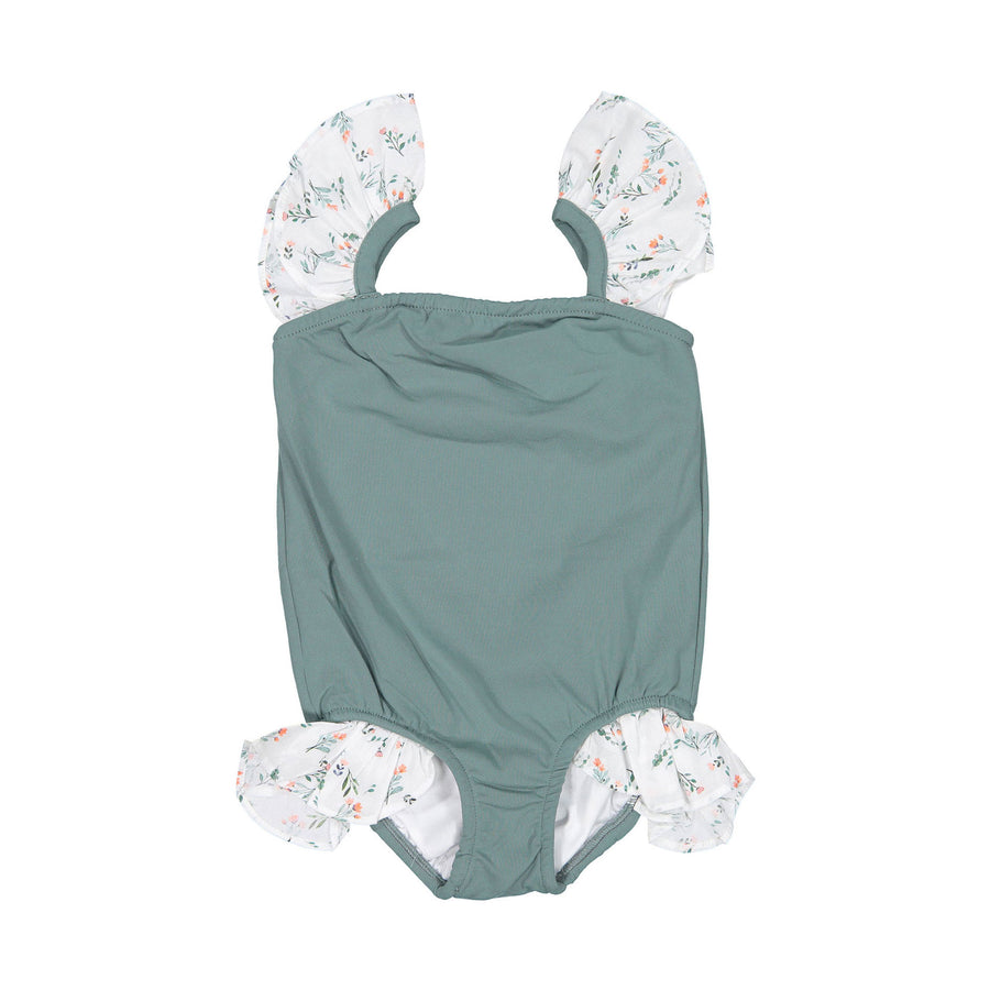 Cosmosophie White Bloom Nereida Swimsuit