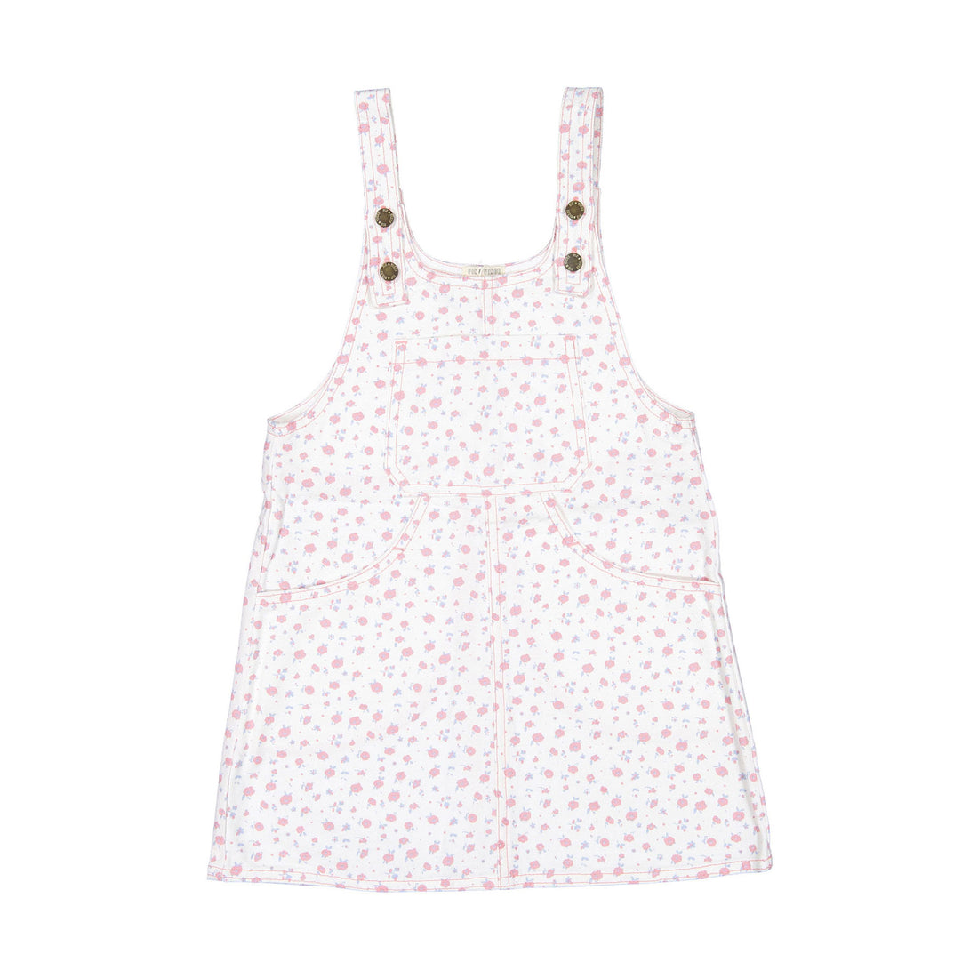 Fin and Vince Vintage Flower Woven Pinafore