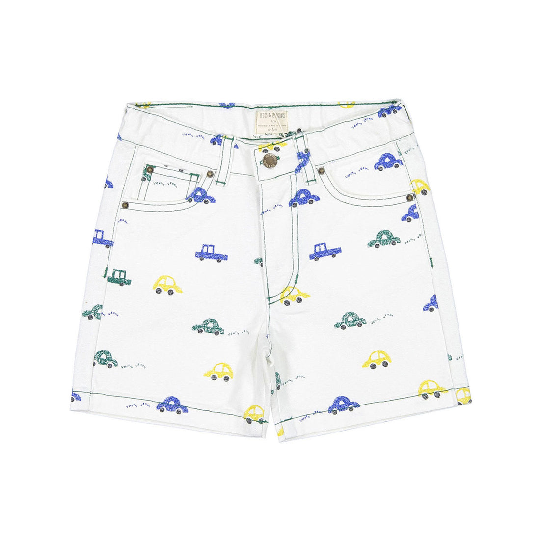 Fin and Vince Cars Vintage Shorts