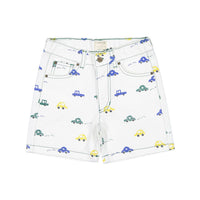 Fin and Vince Cars Vintage Shorts