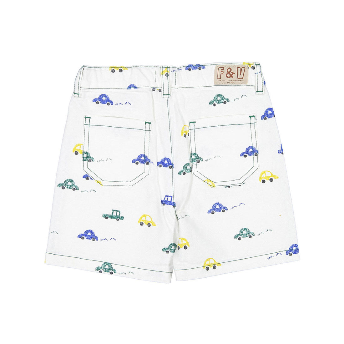 Fin and Vince Cars Vintage Shorts