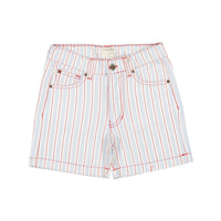 Fin and Vince Grain Sack Stripe Vintage Shorts