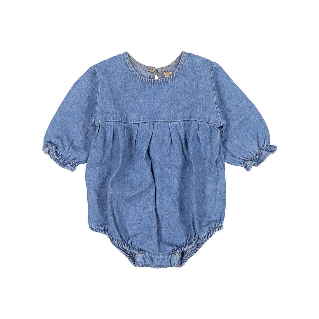 The Simple Folk The Denim Romper-Light Denim