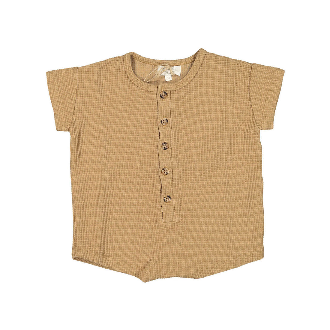 The Simple Folk The Explorer Playsuit-Camel