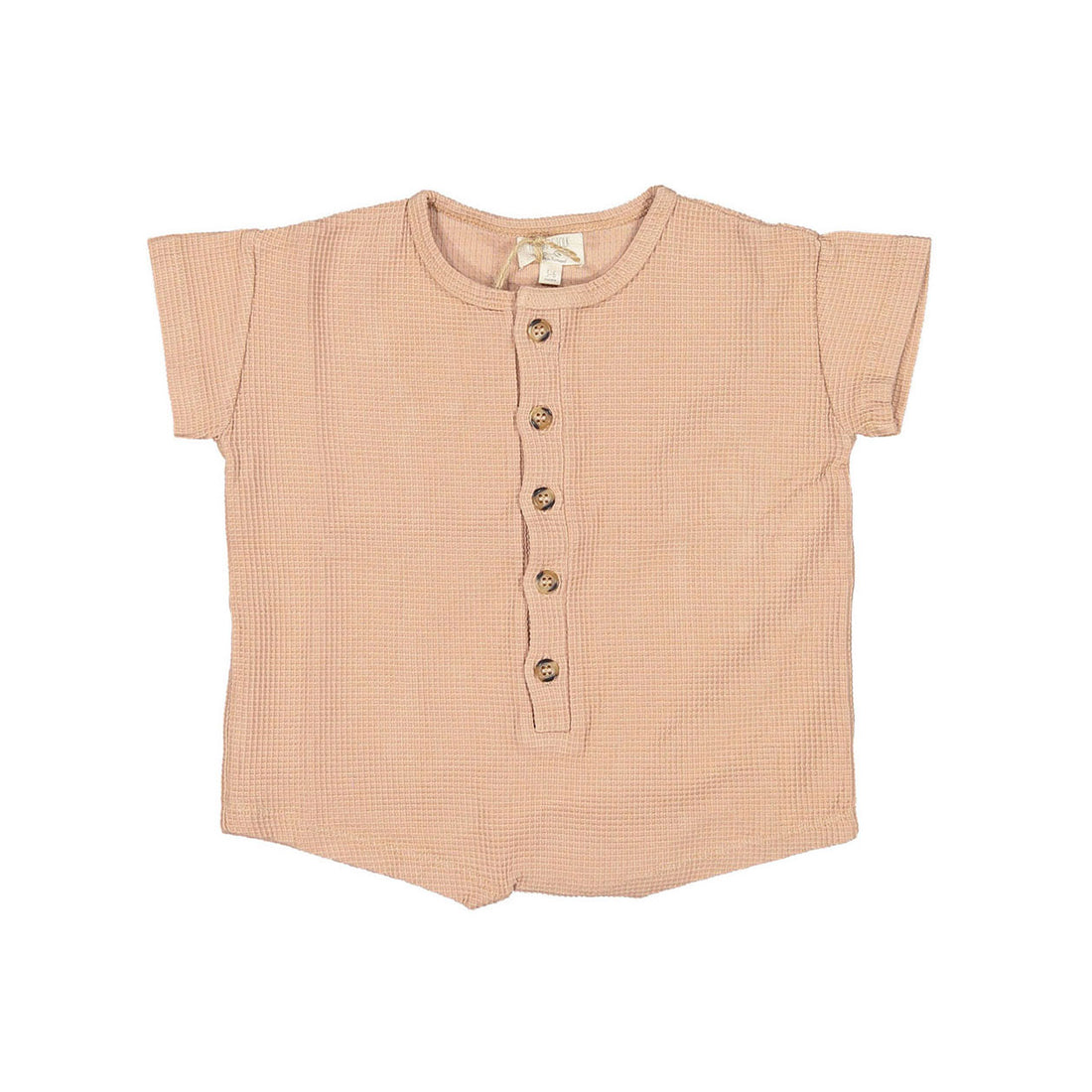 The Simple Folk  The Explorer Playsuit- Clay
