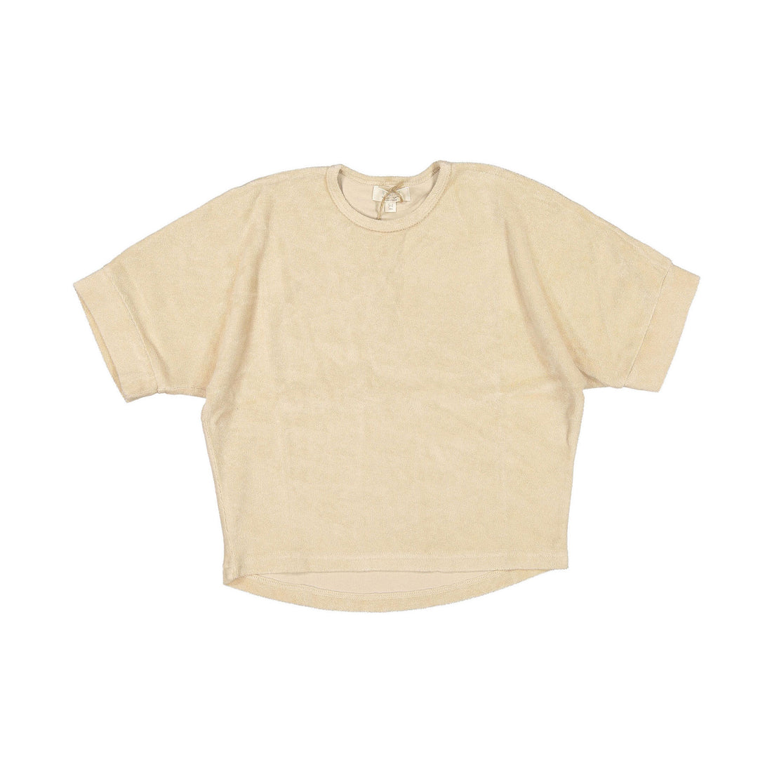 The Simple Folk The Oversized Terry Top-Ecru