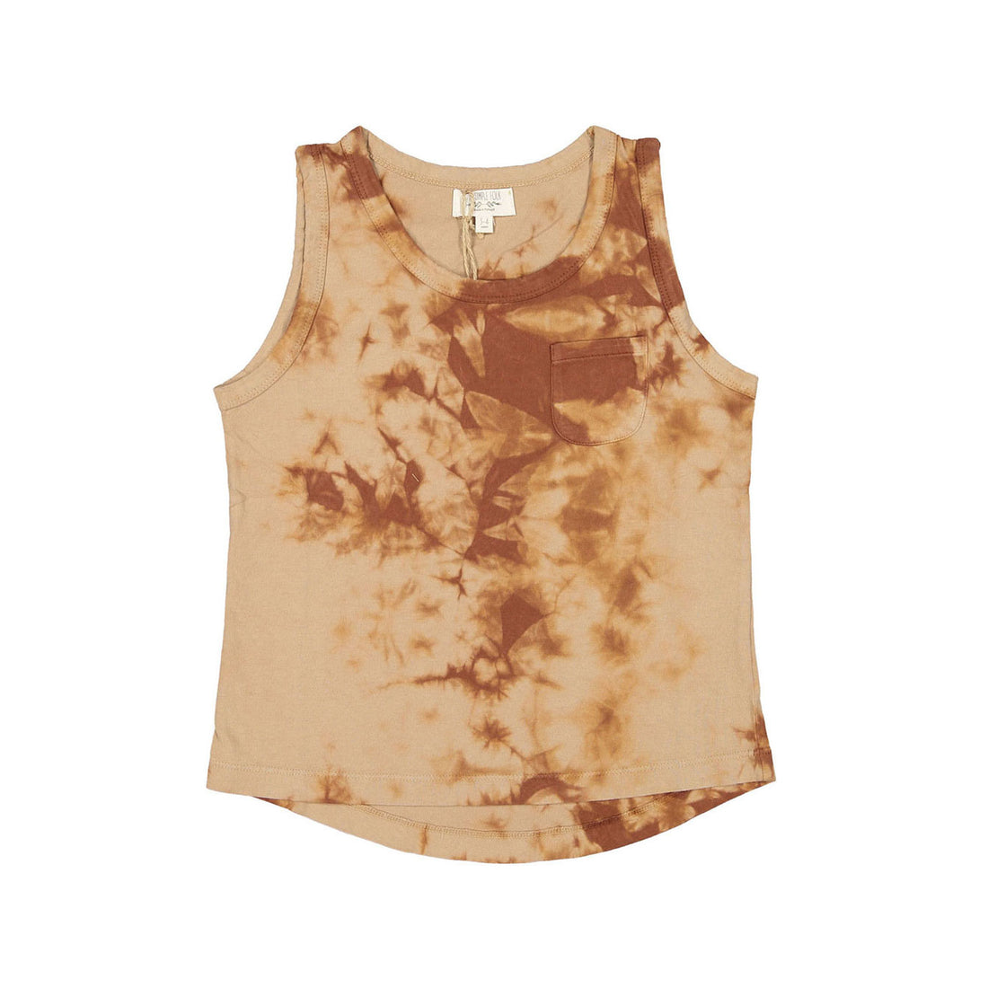 The Simple Folk The Tie Dye Mountain Tank-Terracotta Tie Dye