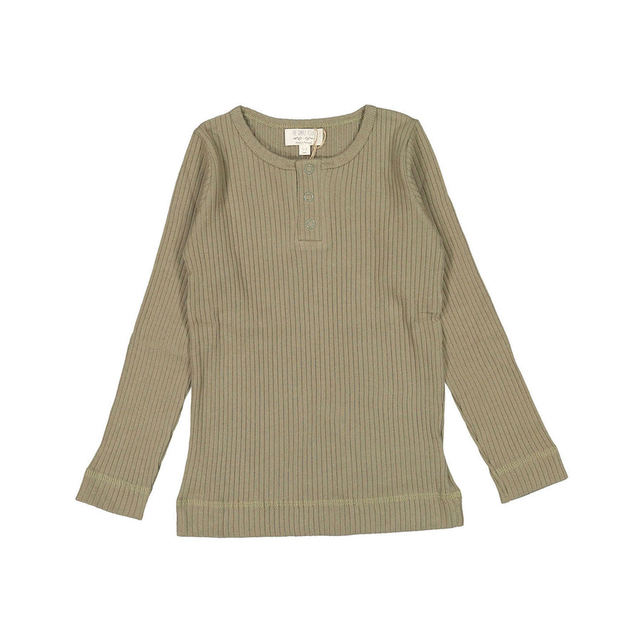 The Simple Folk The Ribbed Top-Sage
