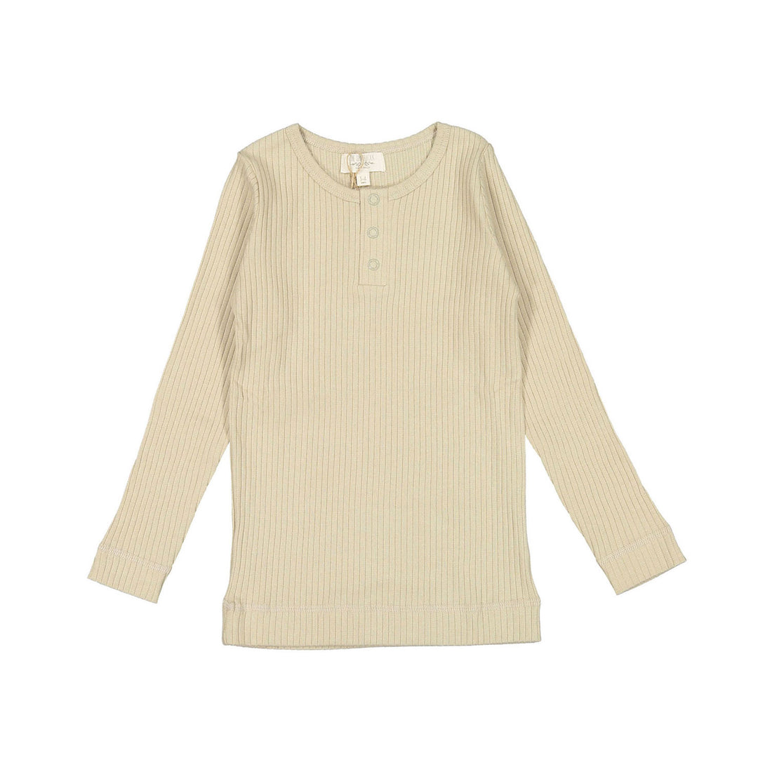 The Simple Folk The Ribbed Top-Ecru