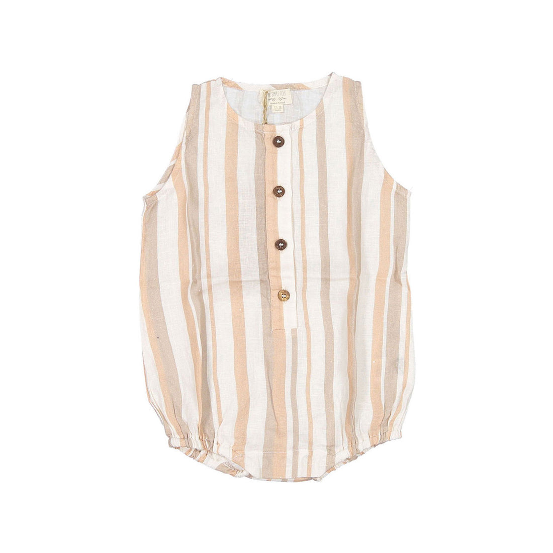 The Simple Folk The Freedom Romper-Desert Stripe