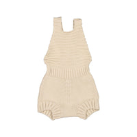 The Simple Folk The Knit Romper-Oatmeal