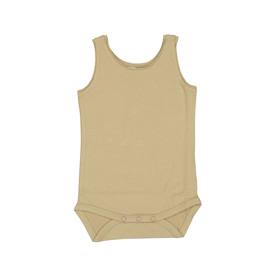 The Simple Folk The Sleeveless Onesie-Sand