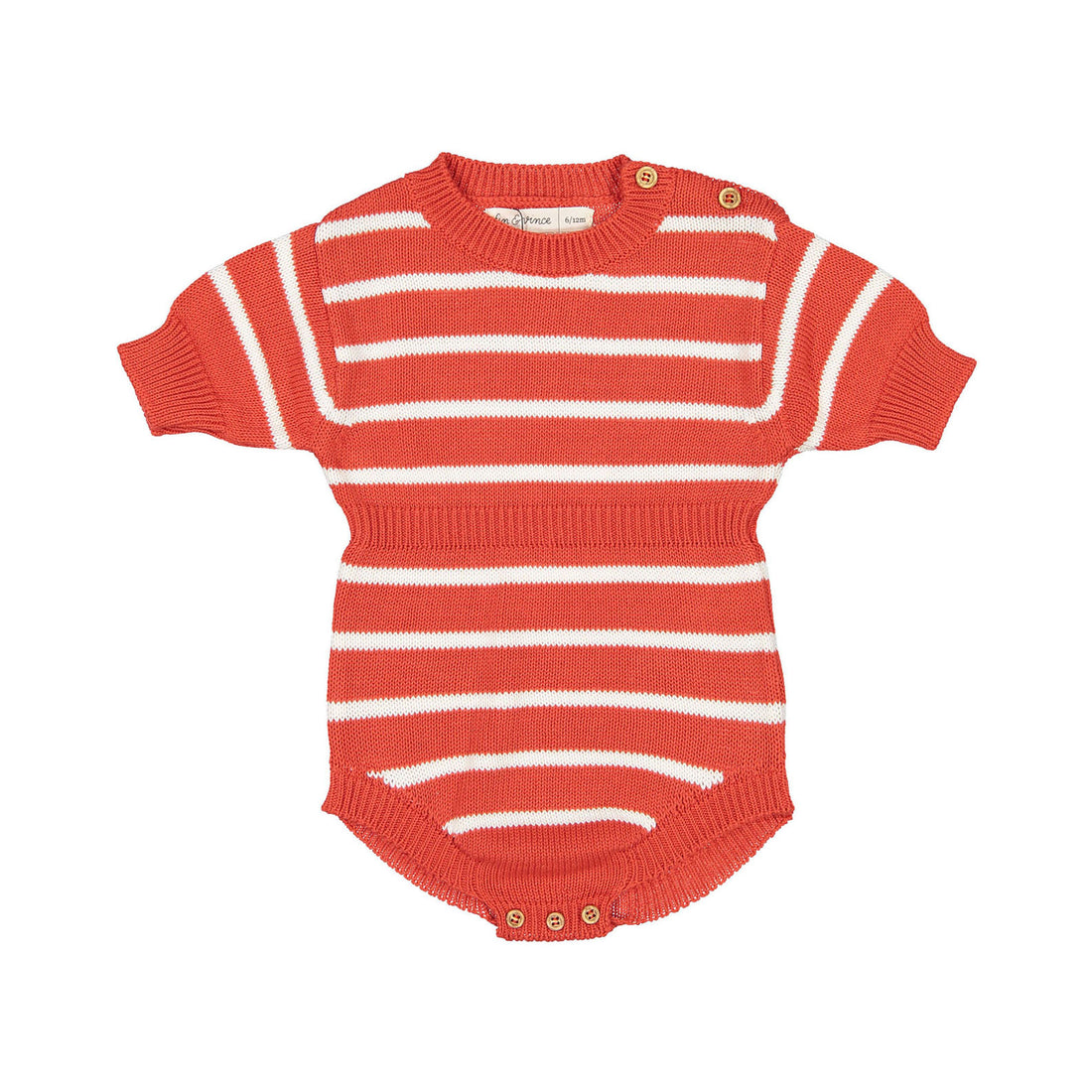 Fin and Vince Brick Red Retro Onepiece
