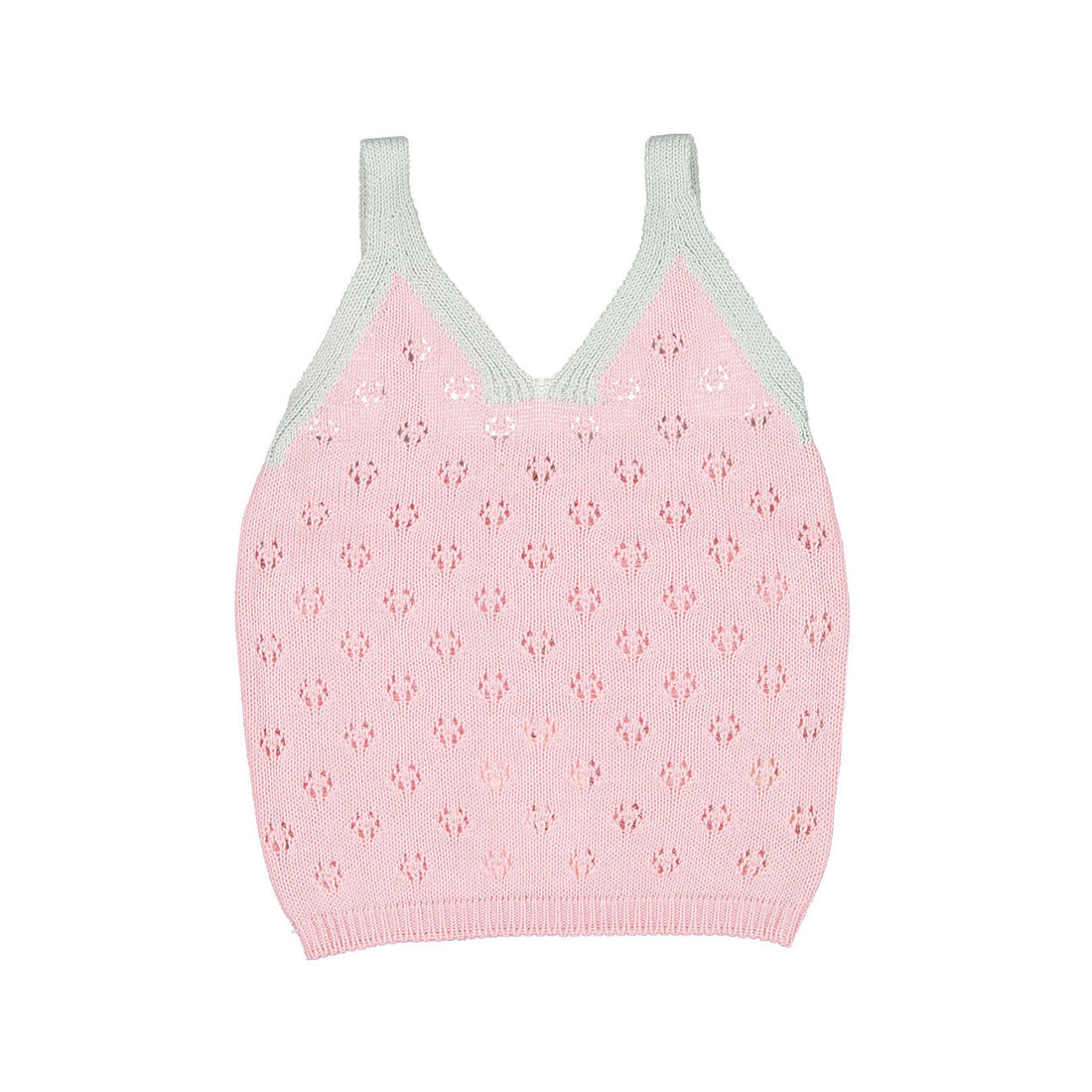 Fin and Vince Bubblegum Seafoam Matilda Tank