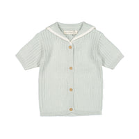 Fin and Vince Seafoam Sailor Cardigan