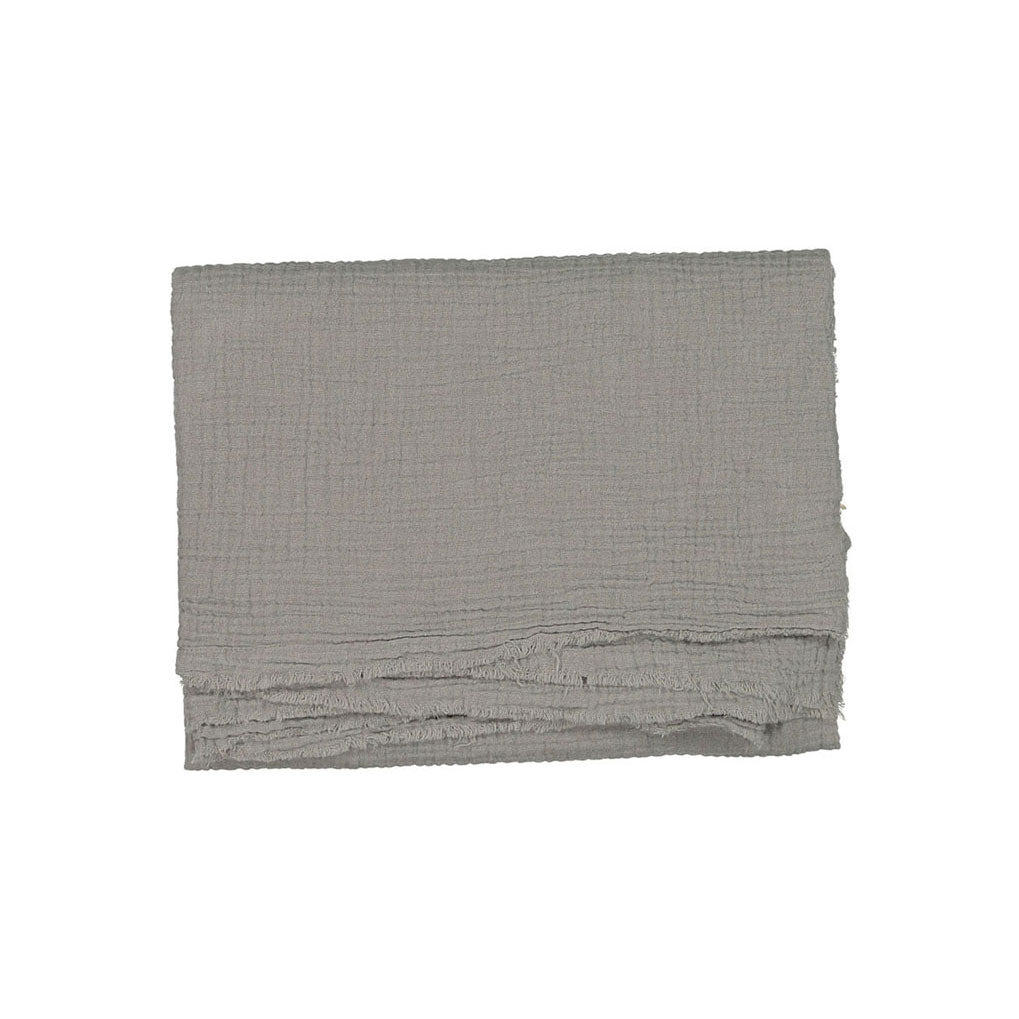 The Simple Folk The Muslin Swaddle-Lead Grey