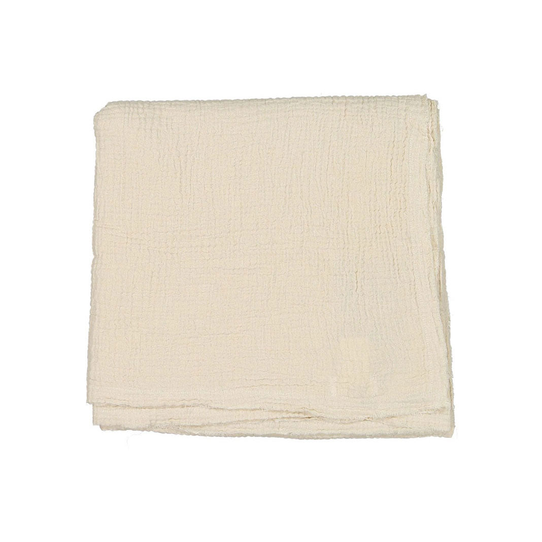 The Simple Folk  The Muslin Swaddle- Ecru