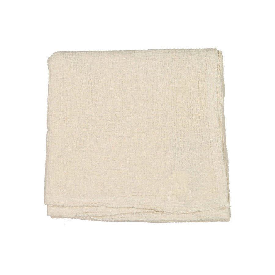 The Simple Folk  The Muslin Swaddle- Ecru