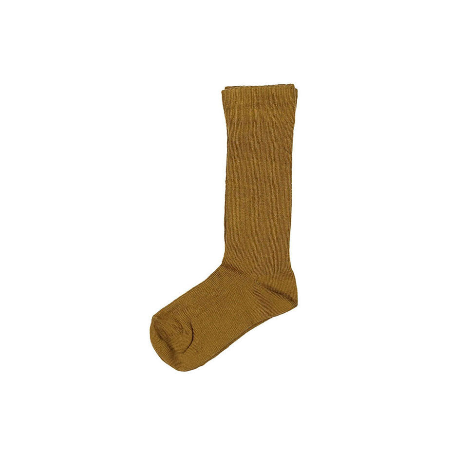 The Simple Folk The Ribbed Sock-Bronze