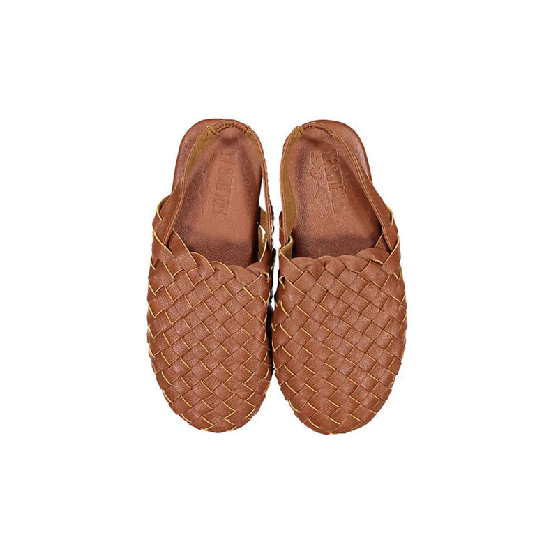The Simple Folk The Woven Sandal-Tan