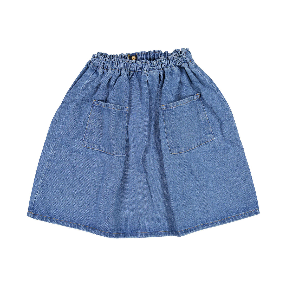 The Simple Folk The Denim Skirt-Light Denim
