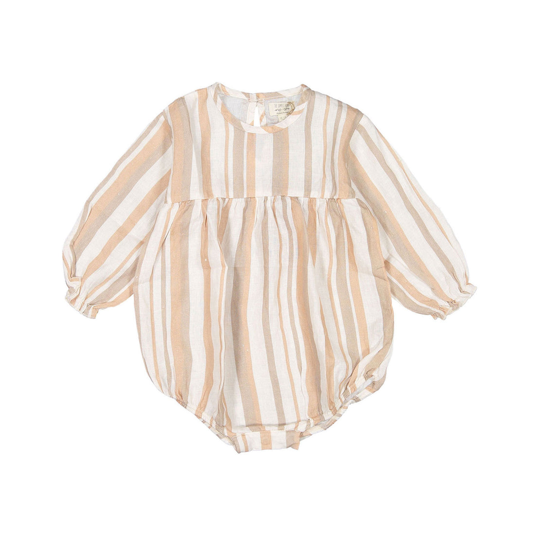 The Simple Folk The Brook Romper-Desert Stripe