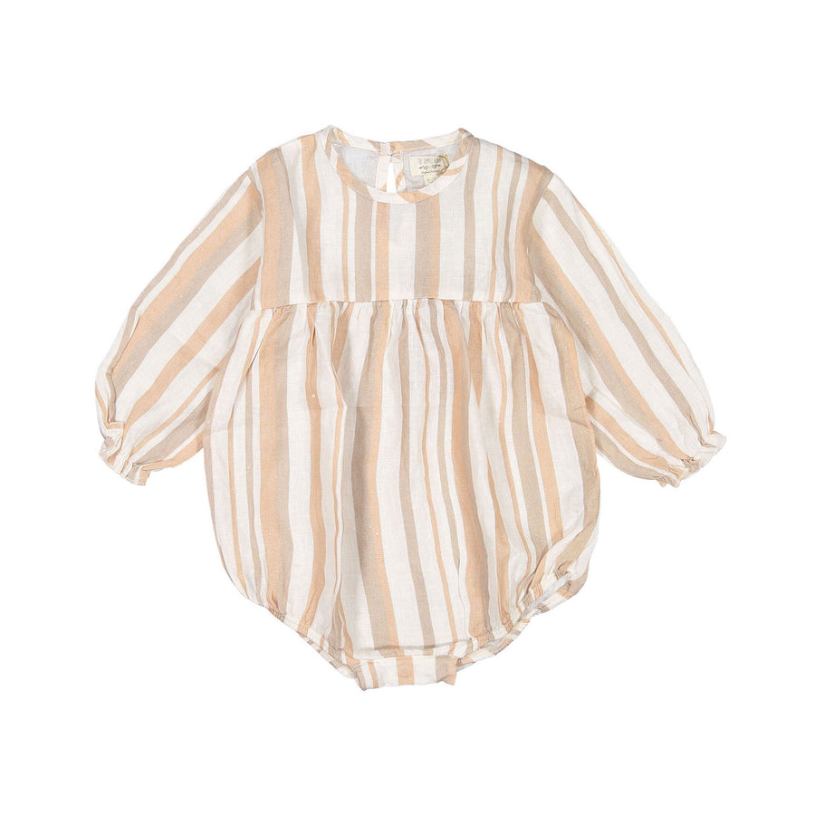 The Simple Folk The Brook Romper-Desert Stripe
