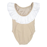 Coco Blanc Tan/Cream Girls Swimsuit