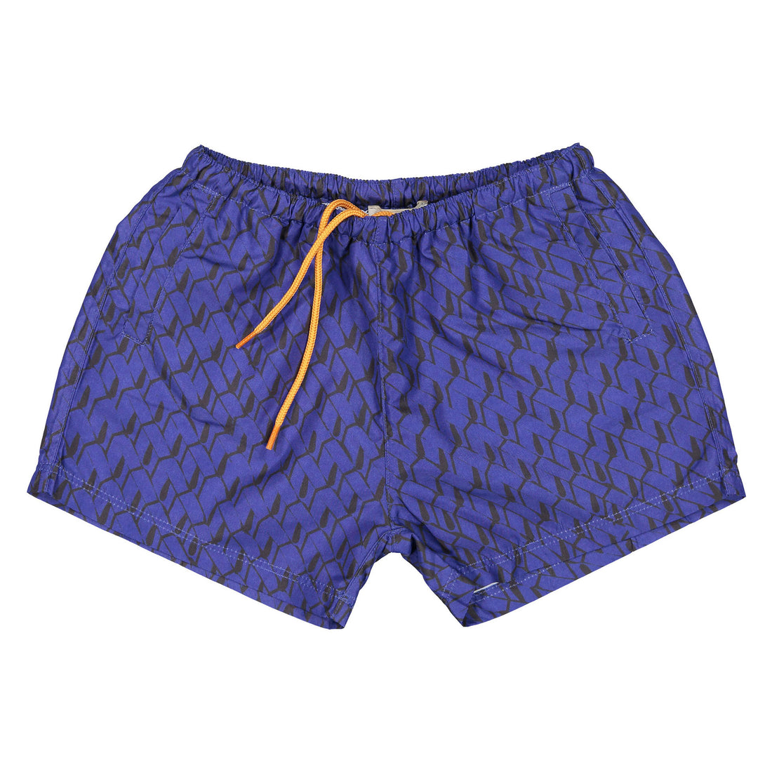 Caramel Royal Blue Liatris Swimshort