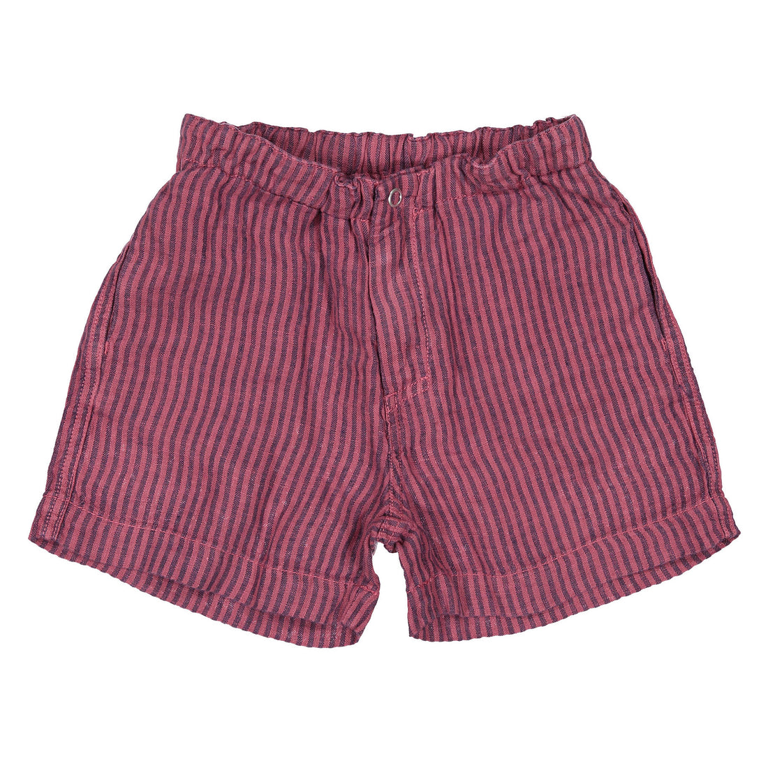 Caramel Raspberry Stripe Apium Shorts
