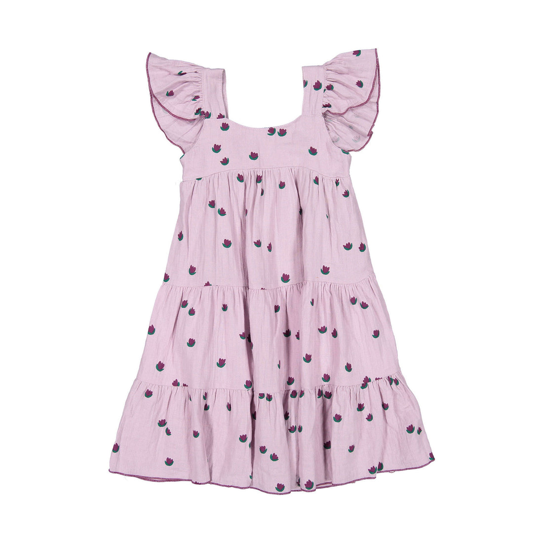 Fin and Vince Tulips Tiered Dress