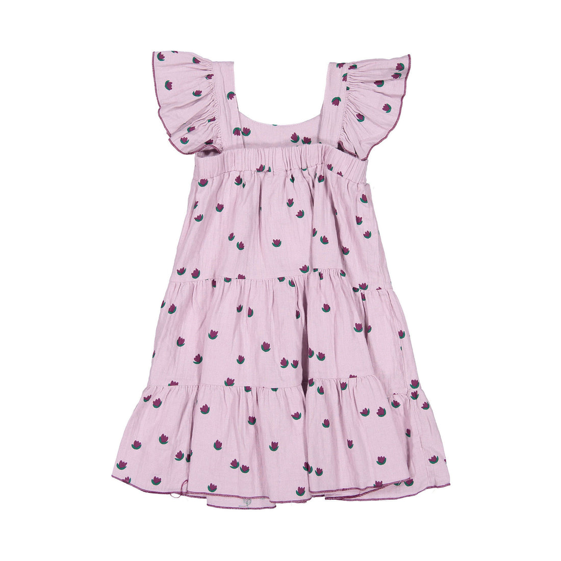 Fin and Vince Tulips Tiered Dress