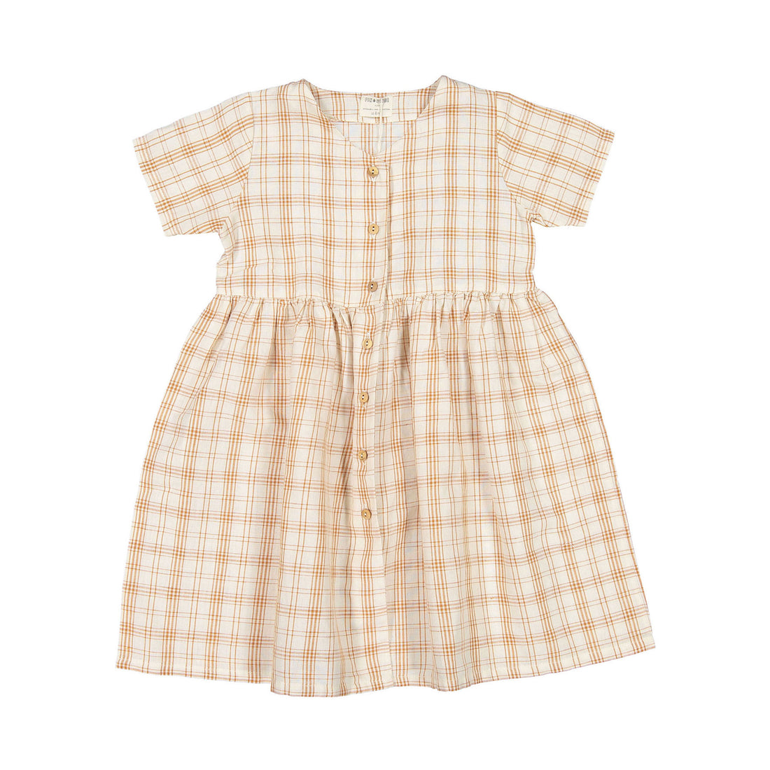 Fin and Vince Desert Plaid Sicily Dress