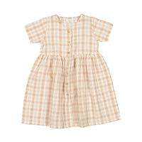 Fin and Vince Desert Plaid Sicily Dress