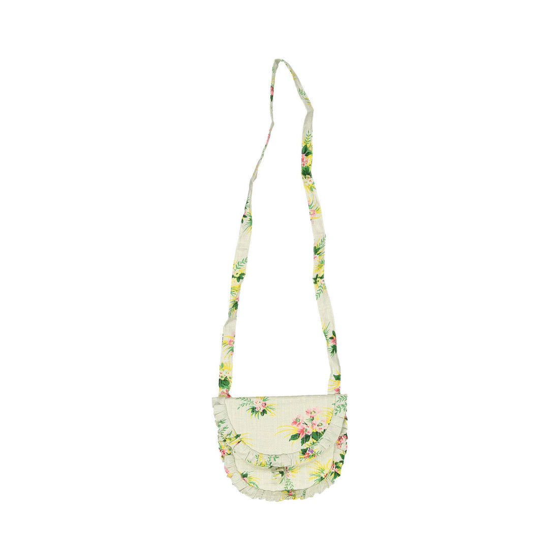 Bonjour Quilted New Small Pocket Bag - Tropical Print