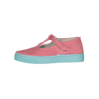 AKIDO Red Canvas Caleb T-straps