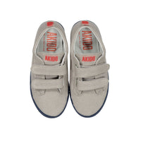 AKIDO Grey Canvas Jordan Sneakers