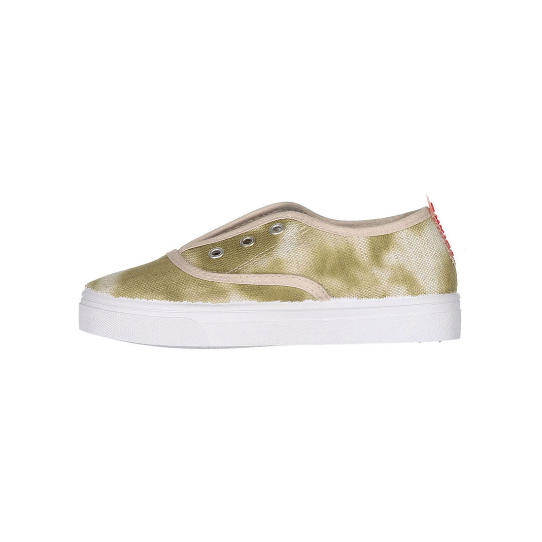 AKIDO Army Carmel Slip Ons