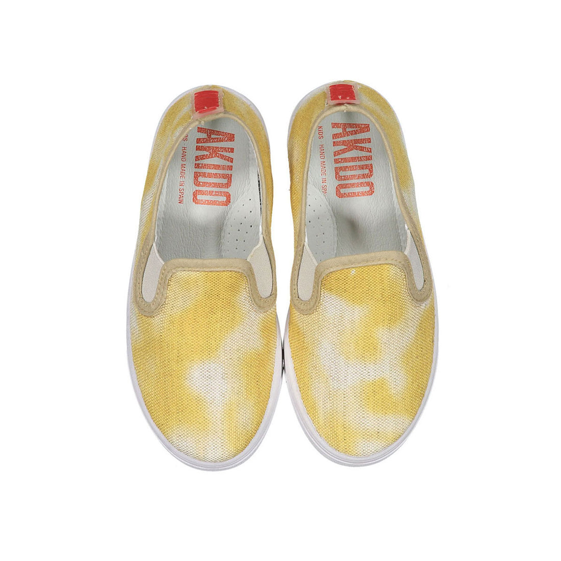 AKIDO Yellow Landon Slip Ons