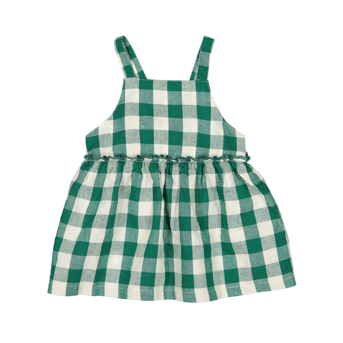 Fin and Vince Jade Check Picnic Tunic