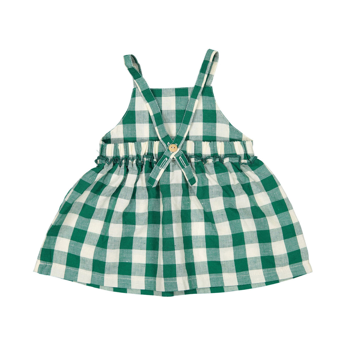 Fin and Vince Jade Check Picnic Tunic