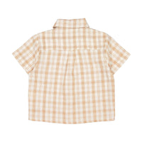 Fin and Vince Desert Plaid Woven Button Shirt