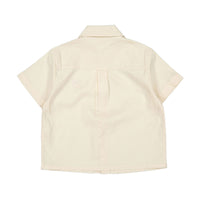 Fin and Vince Sand Embroidered Woven Button Shirt
