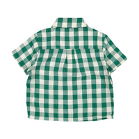 Fin and Vince Jade Check Button Up Shirt
