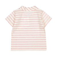 Fin and Vince Red Ticking Stripe Sailor Shirt
