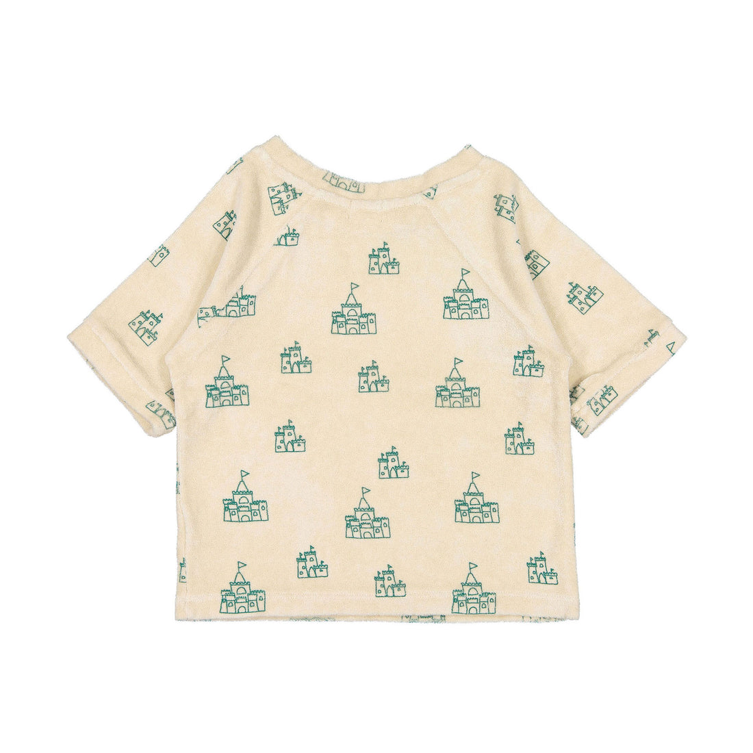 Fin and Vince Sand Castles Baseball Tee