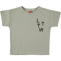Letter To The World Graphite Nervia Tee