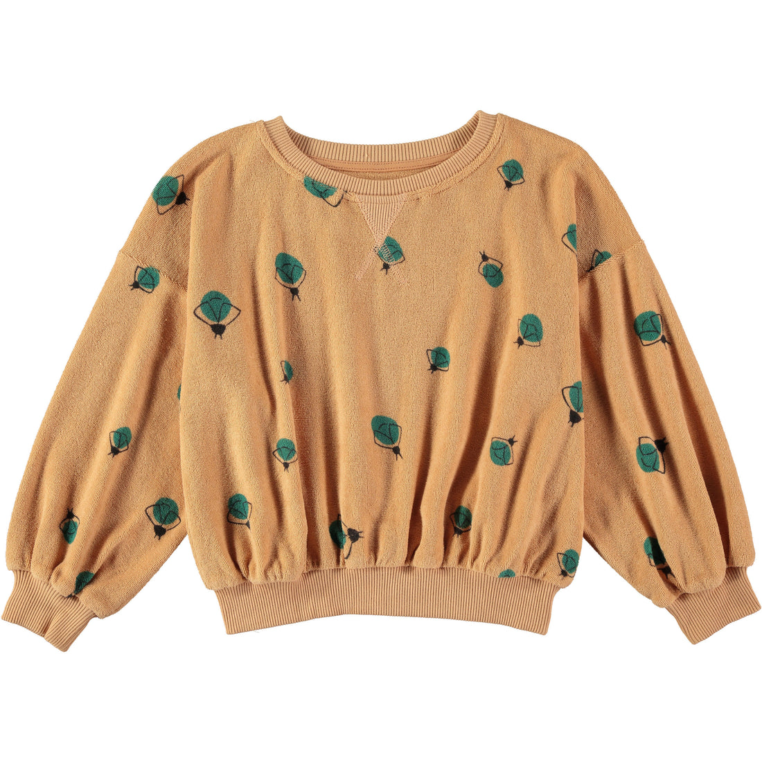 Letter To The World Peach Terry Sham Sweatshirt